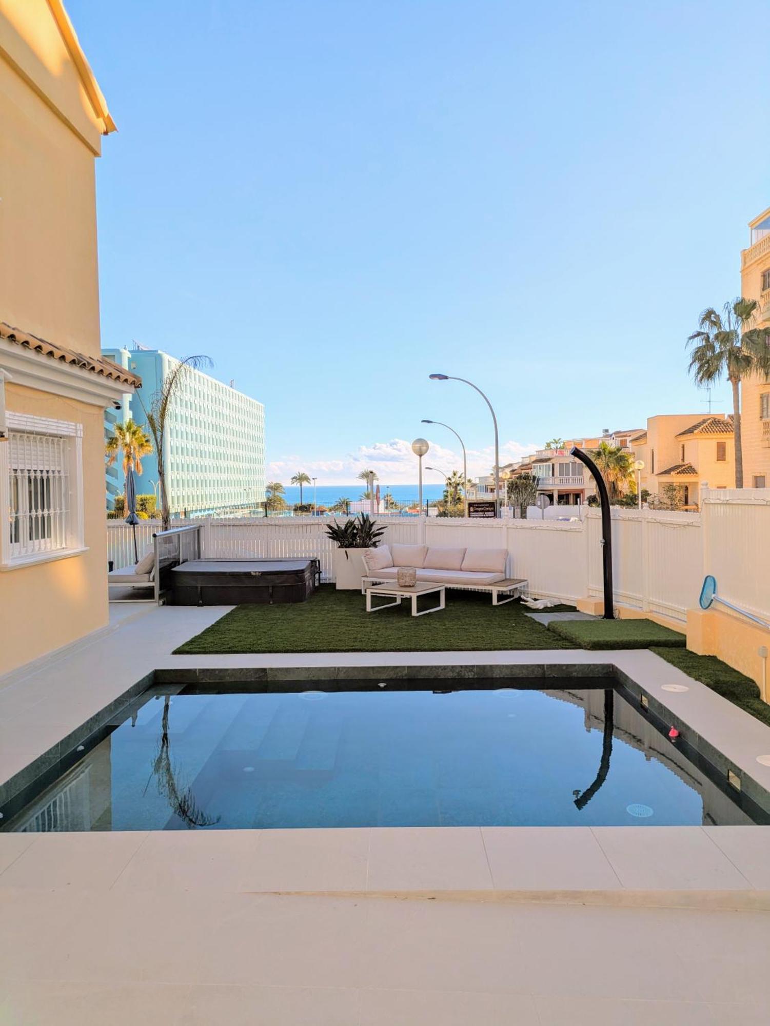 El Moncayo Spacious Villa With Private Pool And Beach Views מראה חיצוני תמונה
